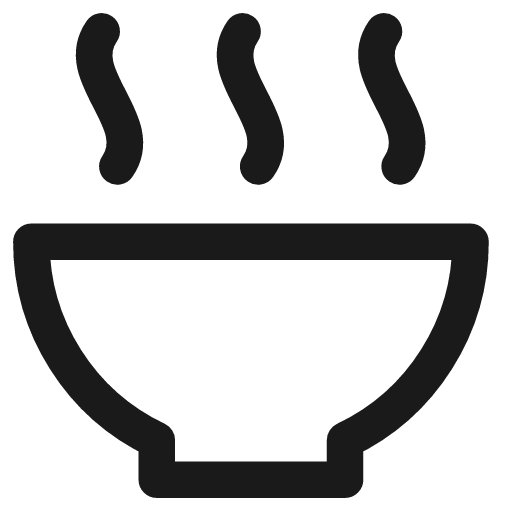Zero hunger icon, line style, from Streamline