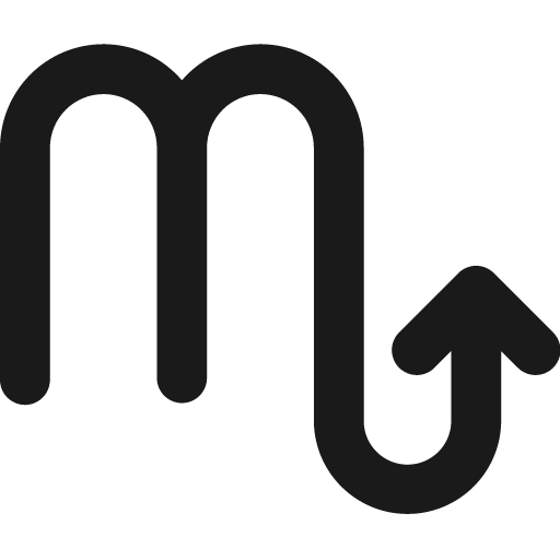 Zodiac 1 remix icon, solid style, from Streamline