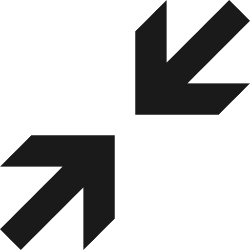 Close corner arrow 1 icon, solid style, from Subway Icon Set
