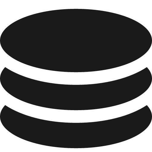 Coin icon, solid style, from Subway Icon Set