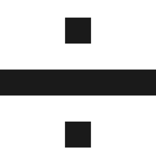 Divide 1 icon, solid style, from Subway Icon Set