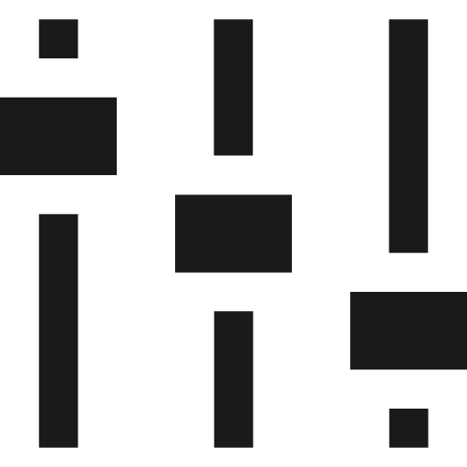 Equalizer 1 icon, solid style, from Subway Icon Set