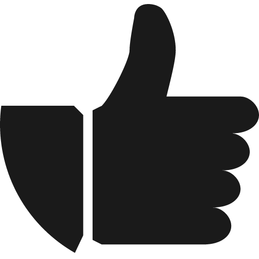 Like icon, solid style, from Subway Icon Set