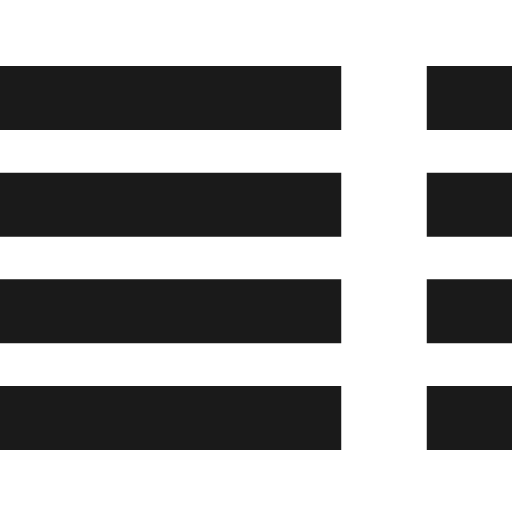 Paragraph 9 icon, solid style, from Subway Icon Set