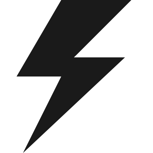 Power icon, solid style, from Subway Icon Set
