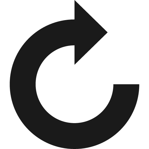 Redo 1 icon, solid style, from Subway Icon Set