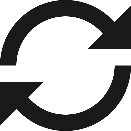 Round arrow 1 icon, solid style, from Subway Icon Set
