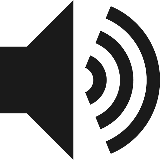 Sound icon, solid style, from Subway Icon Set