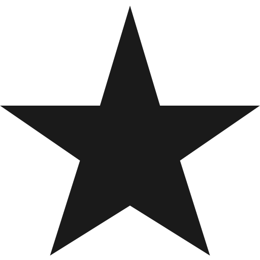Star icon, solid style, from Subway Icon Set