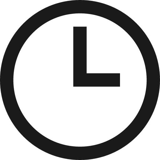 Time 1 icon, solid style, from Subway Icon Set