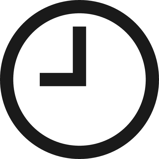 Time 4 icon, solid style, from Subway Icon Set