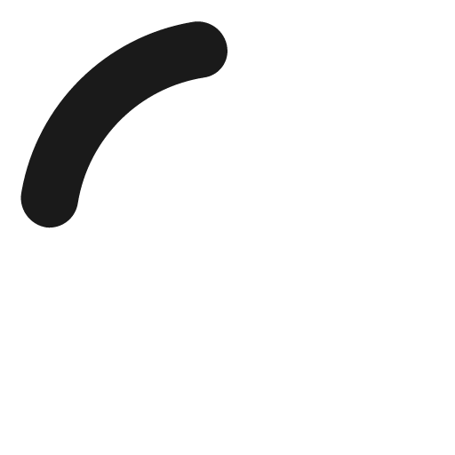 90 ring icon, solid style, from SVG Spinners