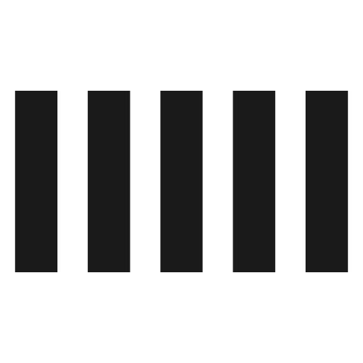 Bars scale middle icon, solid style, from SVG Spinners