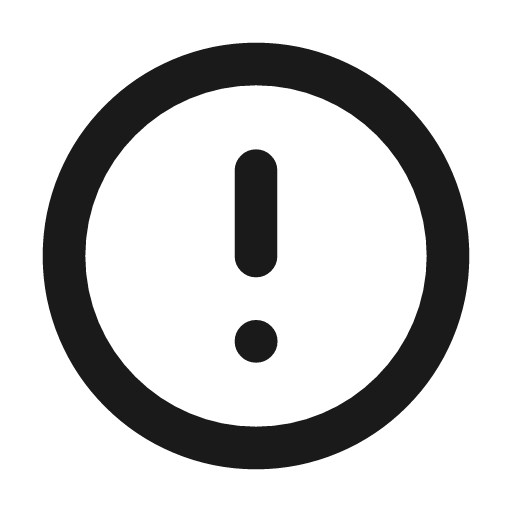Alert circle icon, line style, from Tabler Icons