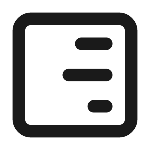 Align box right stretch icon, line style, from Tabler Icons