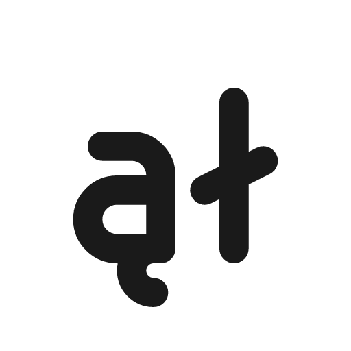 Alphabet polish icon, line style, from Tabler Icons