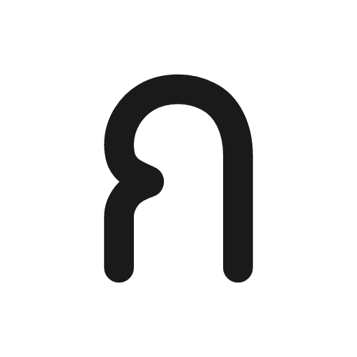 Alphabet thai icon, line style, from Tabler Icons