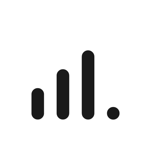 Antenna bars 4 icon, line style, from Tabler Icons