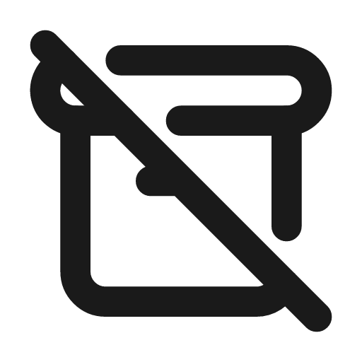 Archive off icon, line style, from Tabler Icons