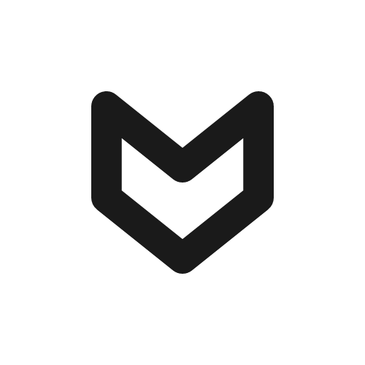Arrow badge down icon, line style, from Tabler Icons