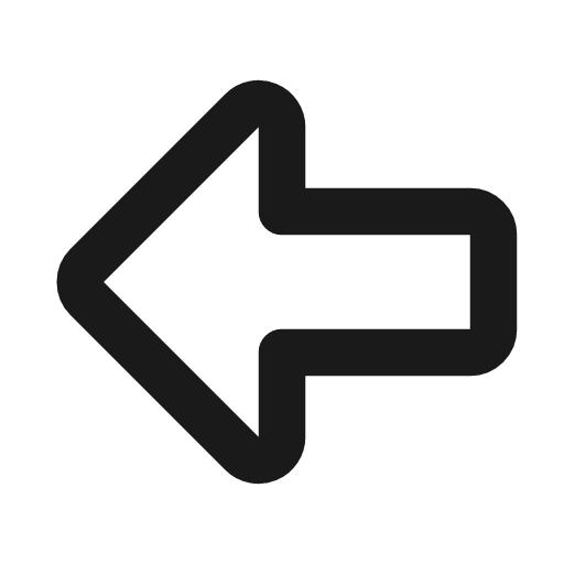 Arrow big left icon, line style, from Tabler Icons