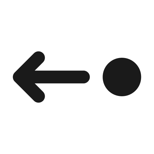 Arrow move left filled icon, filled style, from Tabler Icons