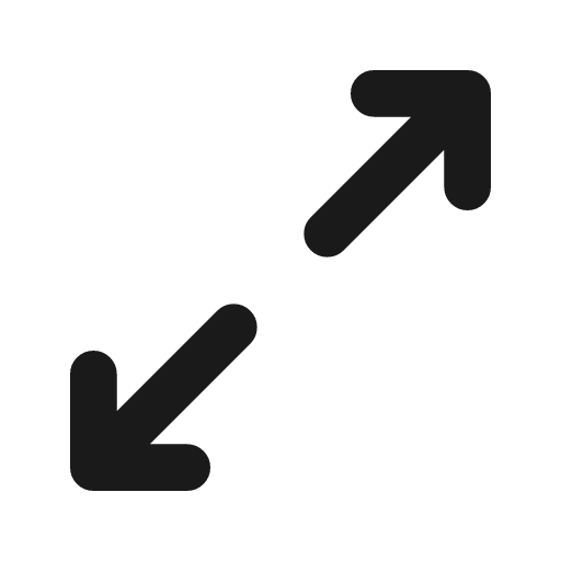 Arrows diagonal icon, line style, from Tabler Icons