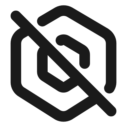 Assembly off icon, line style, from Tabler Icons