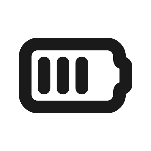 Battery 3 icon, line style, from Tabler Icons