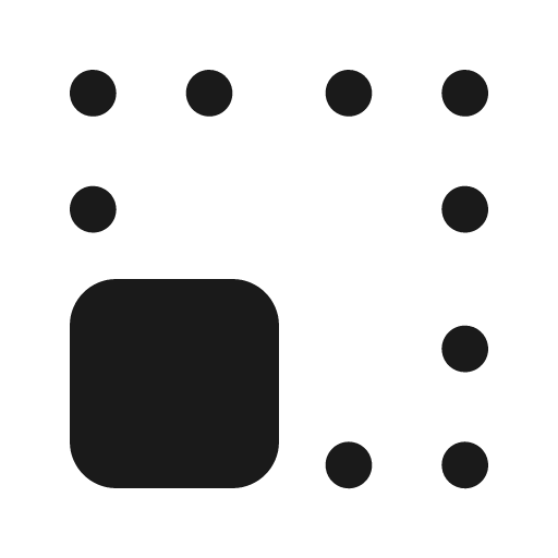 Box align bottom left filled icon, filled style, from Tabler Icons