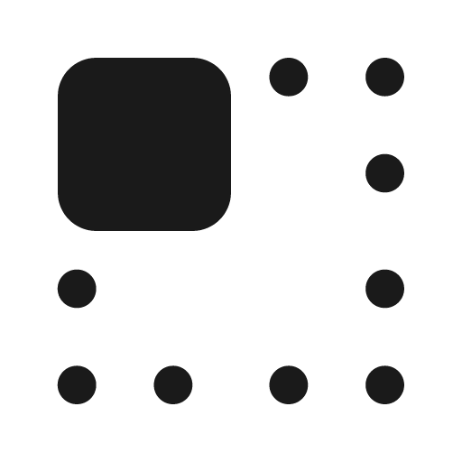 Box align top left filled icon, filled style, from Tabler Icons