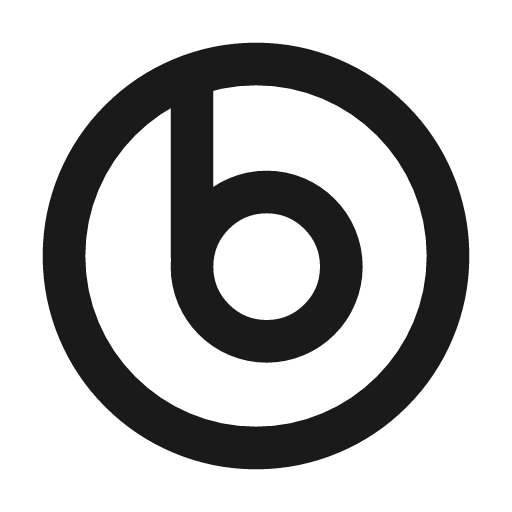 Brand beats icon, line style, from Tabler Icons