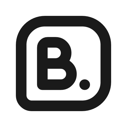 Brand booking icon, line style, from Tabler Icons
