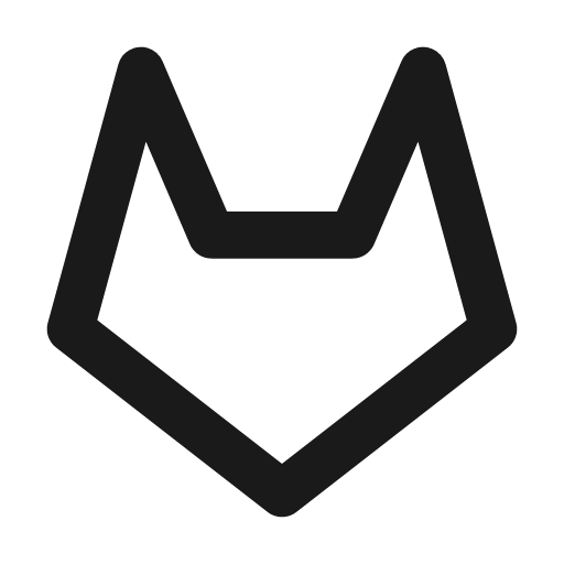 Brand gitlab icon, line style, from Tabler Icons