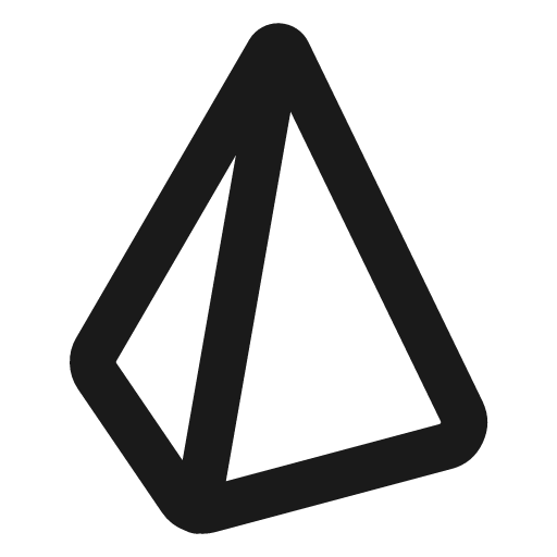 Brand prisma icon, line style, from Tabler Icons