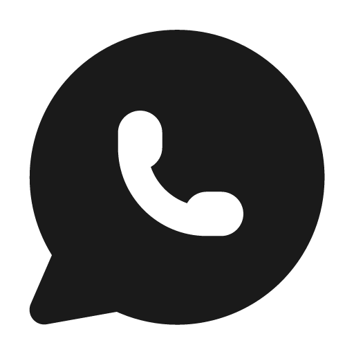 Brand whatsapp filled icon, filled style, from Tabler Icons