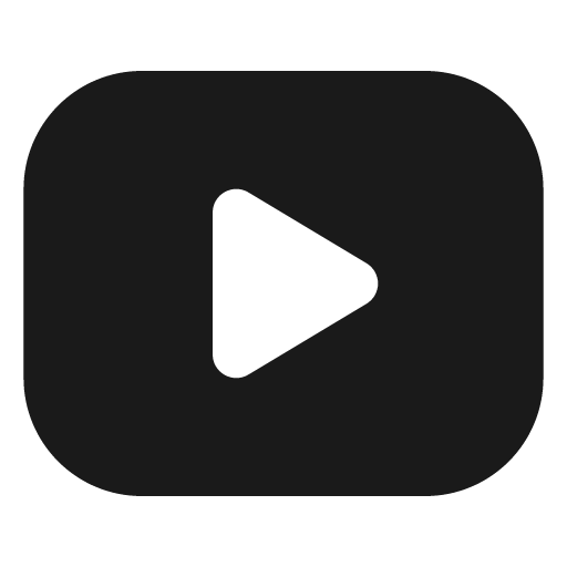 Brand youtube filled icon, filled style, from Tabler Icons
