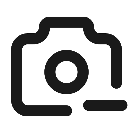 Camera minus icon, line style, from Tabler Icons