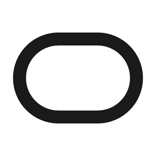 Capsule horizontal icon, line style, from Tabler Icons