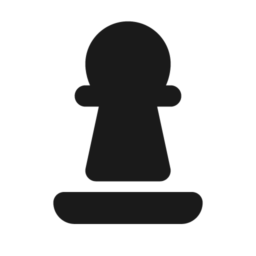 Chess filled icon, filled style, from Tabler Icons