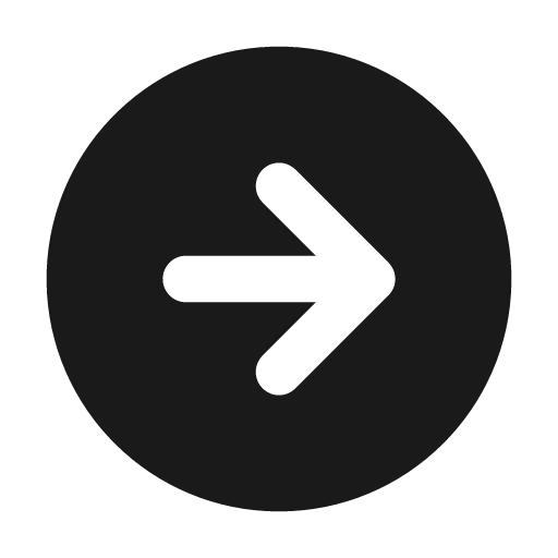 Circle arrow right filled icon, filled style, from Tabler Icons