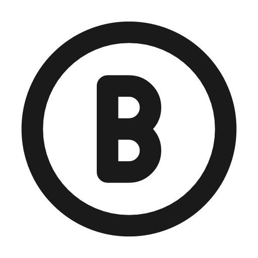 Circle letter b icon, line style, from Tabler Icons
