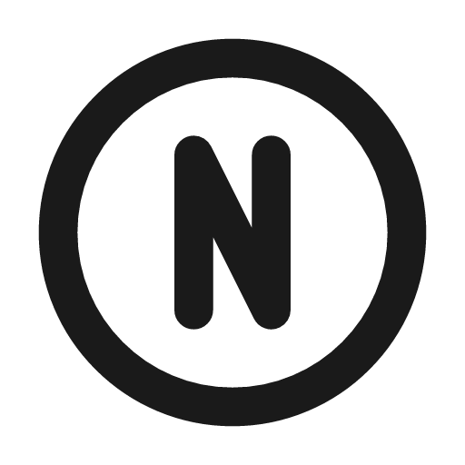 Circle letter n icon, line style, from Tabler Icons