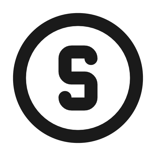 Circle letter s icon, line style, from Tabler Icons