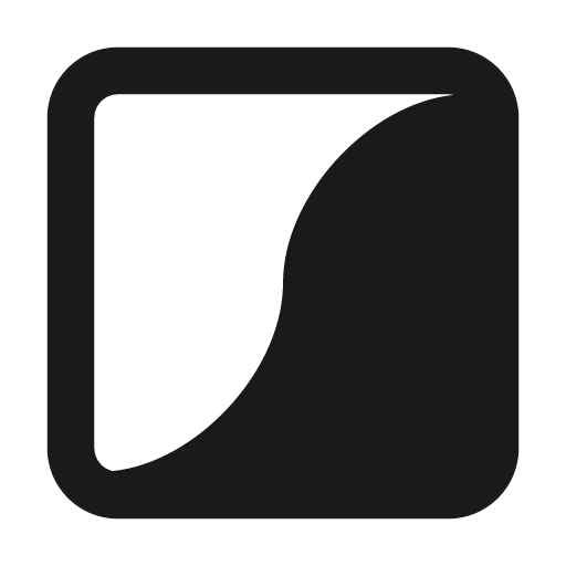 Contrast 2 filled icon, filled style, from Tabler Icons