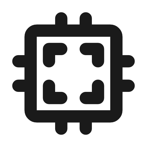 Cpu 2 icon, line style, from Tabler Icons