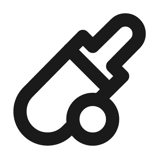 Cricket icon, line style, from Tabler Icons