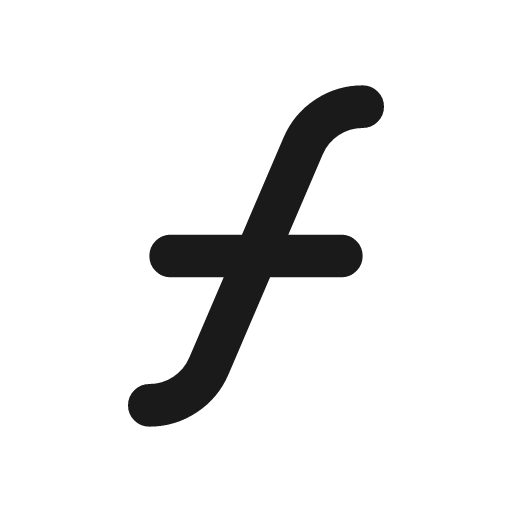 Currency florin icon, line style, from Tabler Icons