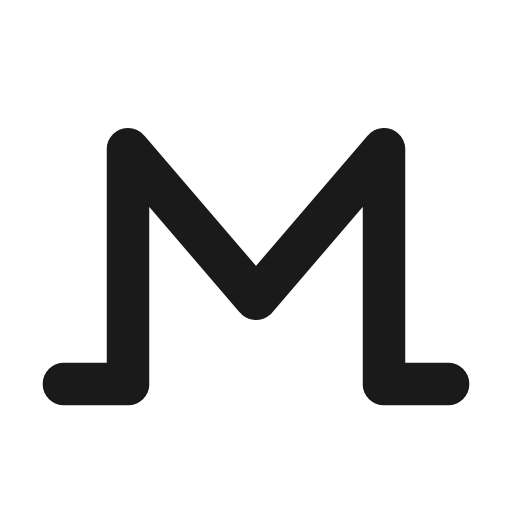 Currency monero icon, line style, from Tabler Icons