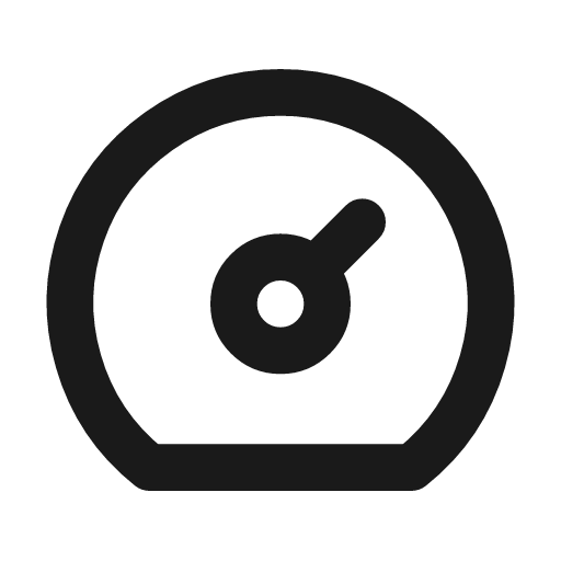 Dashboard icon, line style, from Tabler Icons